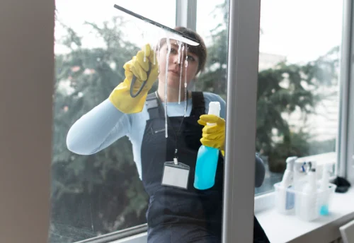 Nettoyage de vitres intérieures et extérieures à Fontanges